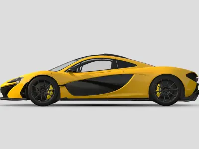 McLaren P1 3D model