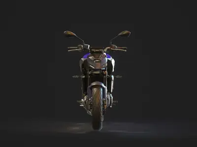 Base model Yamaha MT 07 2025 3D model