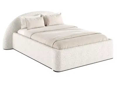 soft bed 3D model
