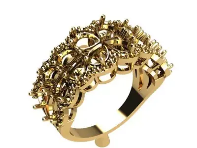 Women ring  3D print model