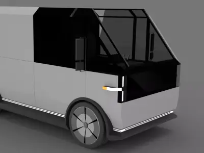 Canoo MPDV 2 Low-poly 3D model