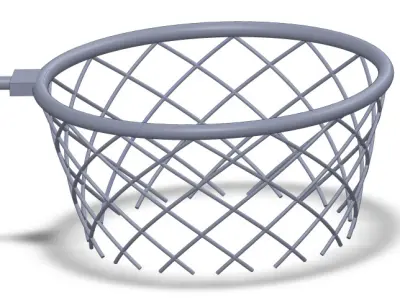 basketball rim 3D model