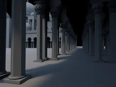 Sheikh Zayed Grand Mosque 3D model
