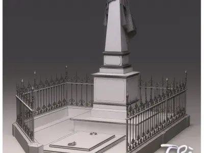 PANTHEON CRYPT 1 3D model