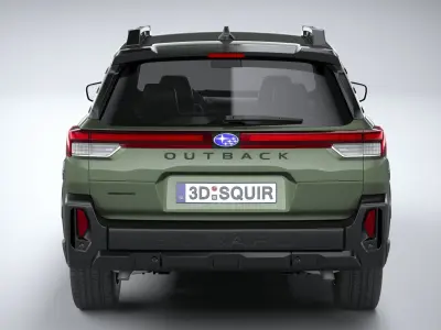 Subaru Outback 2026 3D model