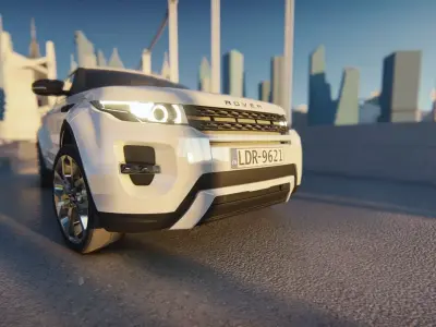 Land rover evoque  3D model