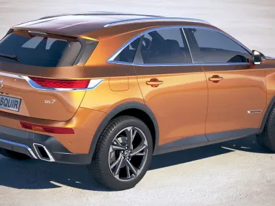 DS 7 Crossback 2018 3D model