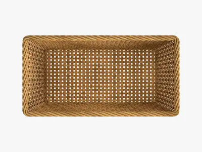 Wicker Basket 3D model