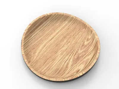 Nana Tray Low-poly 3D model