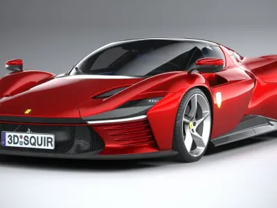 Ferrari Daytona SP3 2022 3D model