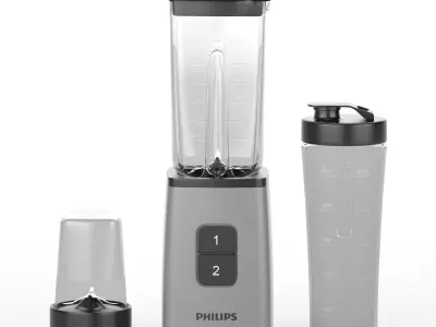 Daily Collection Mini Blender Multi Chopper 3D model