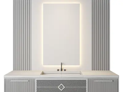 Luxury Bathroom 16 3D model