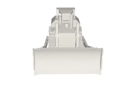 Industrial vehicle 3D model