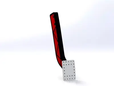 Brake Pedal 3D model