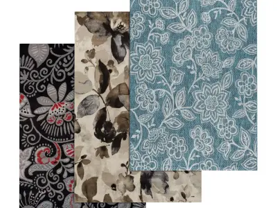 Rug Set 804 3D model