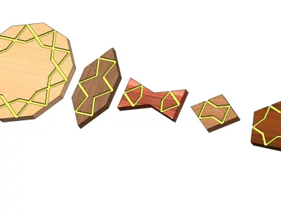 Girih game 3D model