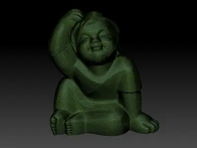 Art statue 3D model