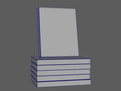 encyclopedia of assouline coffetable books travel warm 3D model