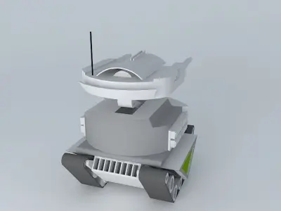 Robot Birag Free 3D model