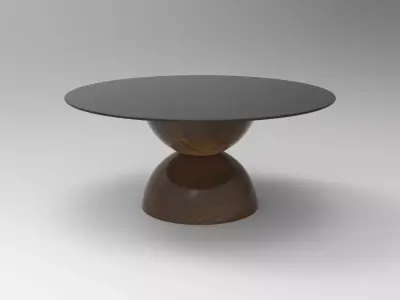Cago Coffee Table Low-poly 3D model
