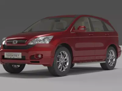 Honda CR4 3D model