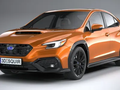 Subaru WRX 2022 3D model