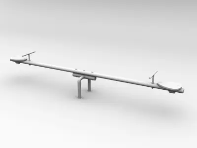 Seesaw 3D model
