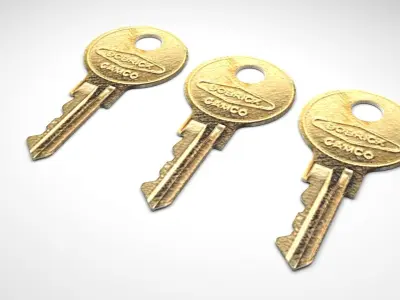 Home Keys 3D model