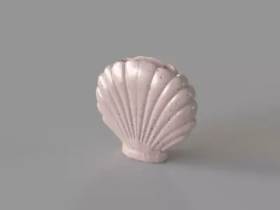 Shell Vase 3D model
