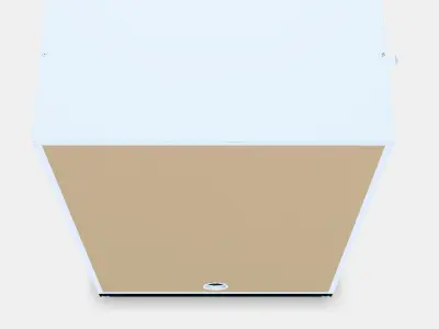 GALANT Cabinet with doors Low-poly 3D model