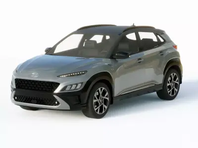 Hyundai Kona 2021 3D model