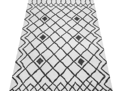 Rug Set 1266 3D model