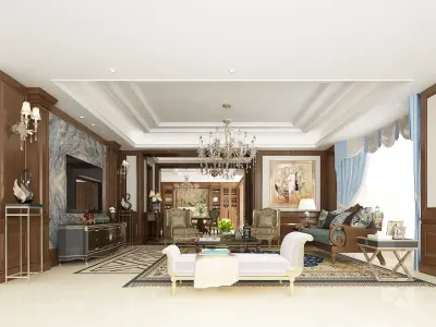 luxury apartment 3D model