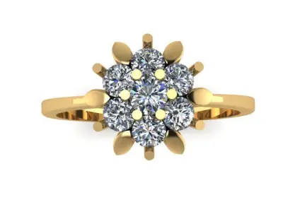 Gift ring for Women 3D print model