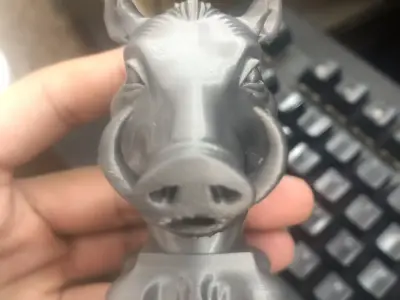 Wild boar 3D print model