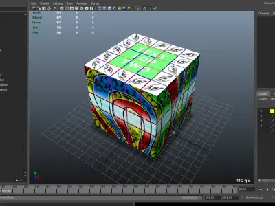 Crazy Cube 3D model