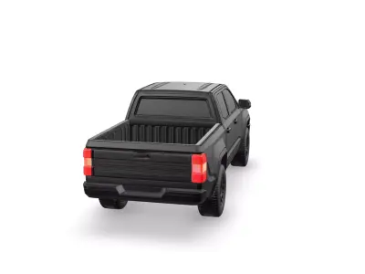 Low Poly Vehicle Pack Free low-poly 3D model