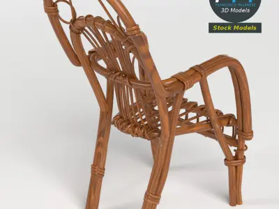 Small chair 3D model
