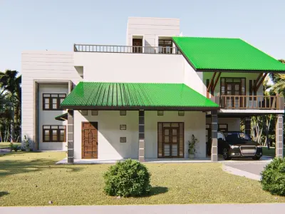  House 01 3D model