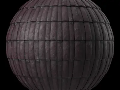 Roof Tile Materials 50- Concrete Roofing Seamless Pbr 4k Texture