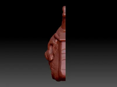 Snail skull 3D print model