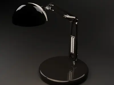 Modern Desk Lamp - 2k textures  3D model
