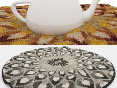 Rugs No 221 Low-poly 3D model