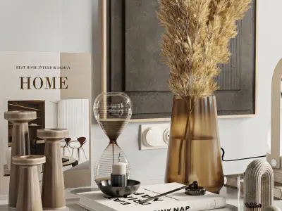 Decorative set 3D model