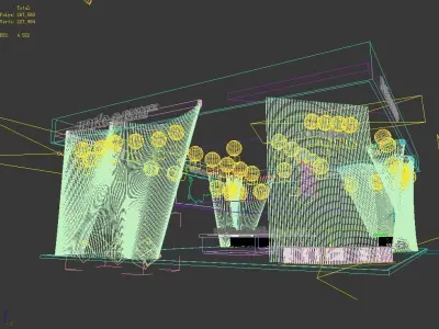 Exhibition - Area - 16X12-3DMAX2010-010 3D model