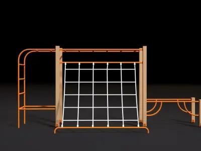 Sports complex 11 3D model