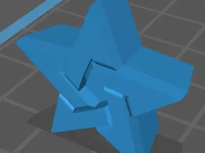 Marocan Star Free 3D print model