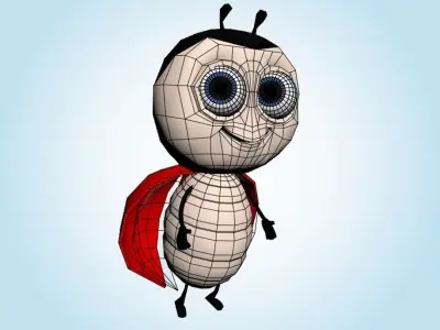 Ladybug 3D model