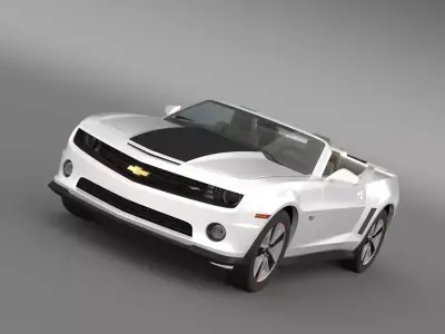 Chevrolet Camaro 2013 HotWheels SE Convertible 3D model