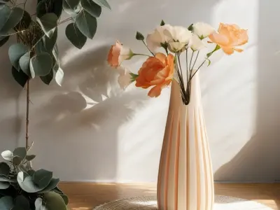 Primavera Vase for Elegant Decor 3D print model
